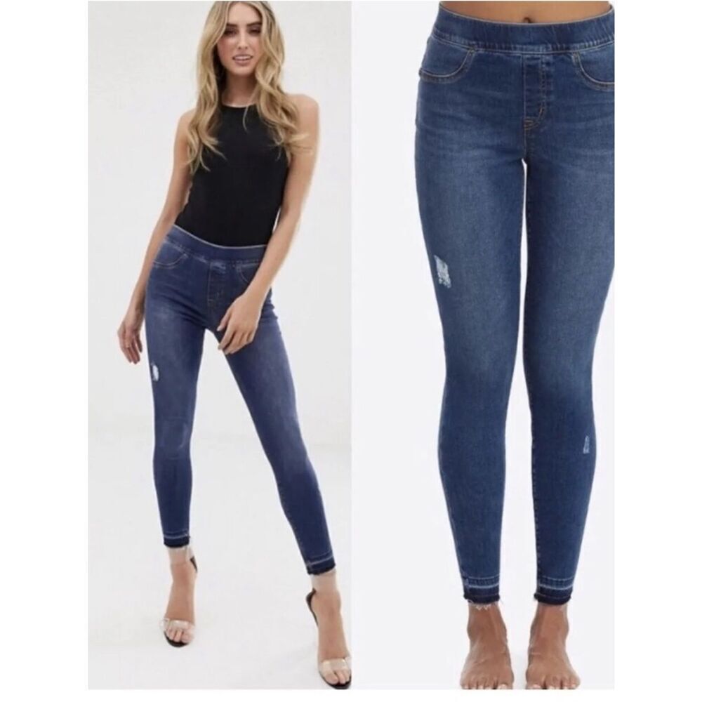 🛍️ SPANX Blue Skinny Women’s Jeans Body Contouring